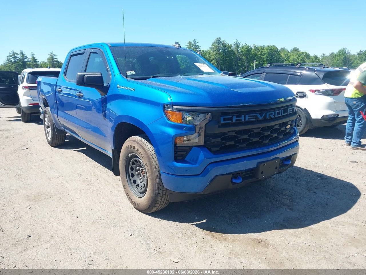 1GCPDBEK3NZ****** · 2022 CHEVROLET SILVERADO 1500 4WD  SHORT BED CUSTOM