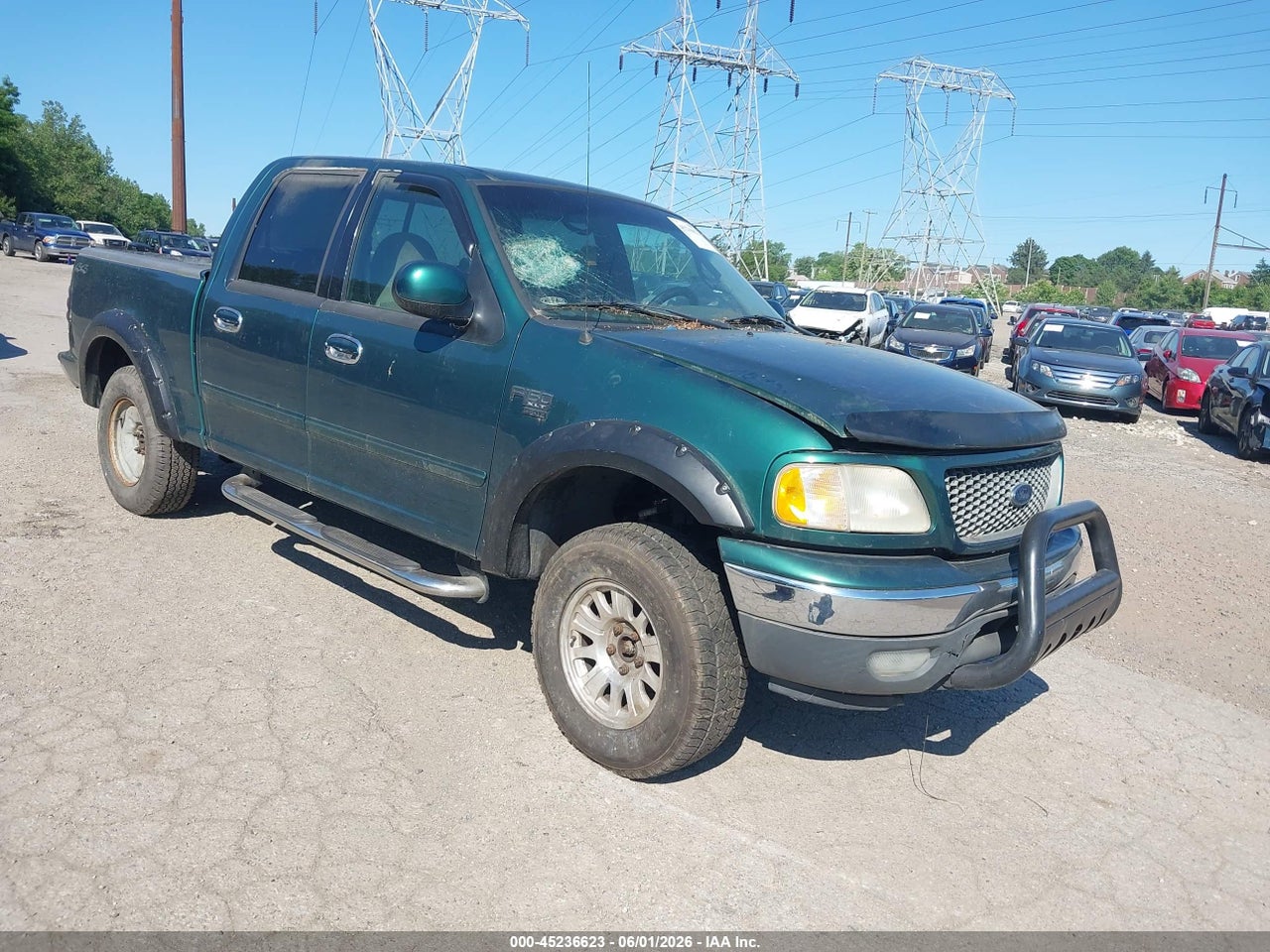 1FTRW08L41K****** · 2001 FORD F-150 KING RANCH EDITION/LARIAT/XLT