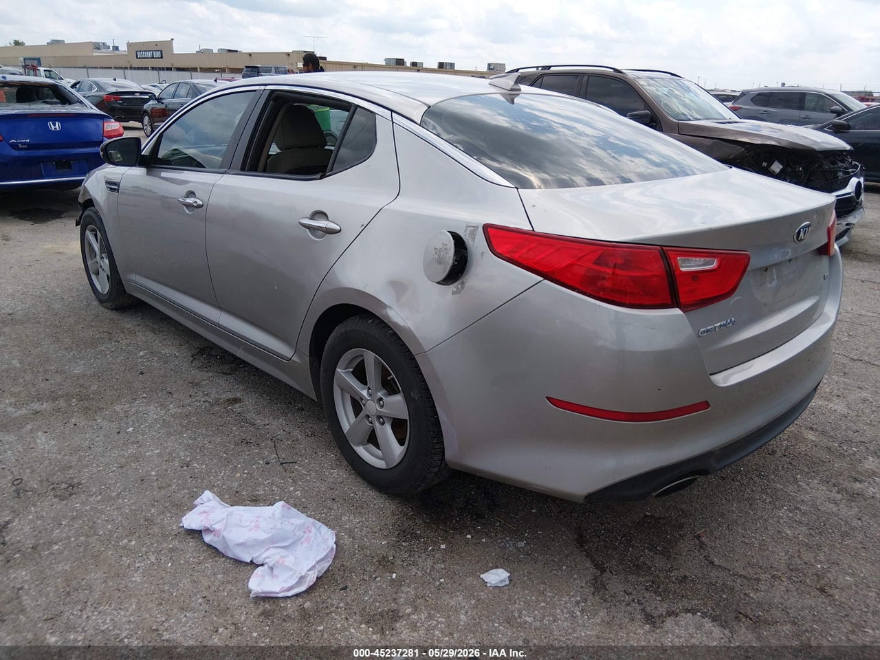 5XXGM4A71EG****** · 2014 KIA OPTIMA LX · 3/11