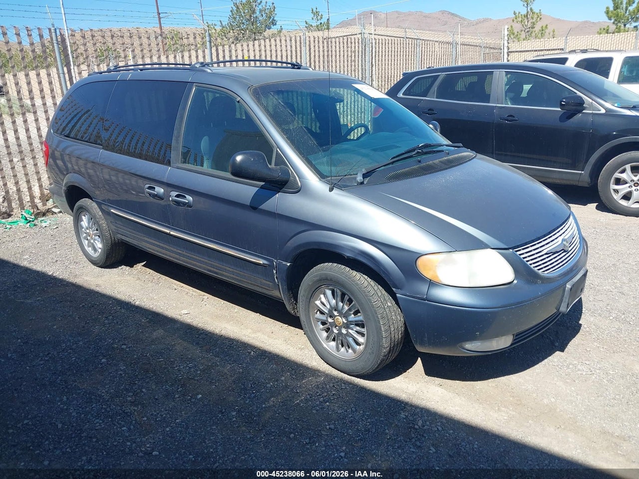 2C8GT64L32R****** · 2002 CHRYSLER TOWN &amp; COUNTRY LIMITED