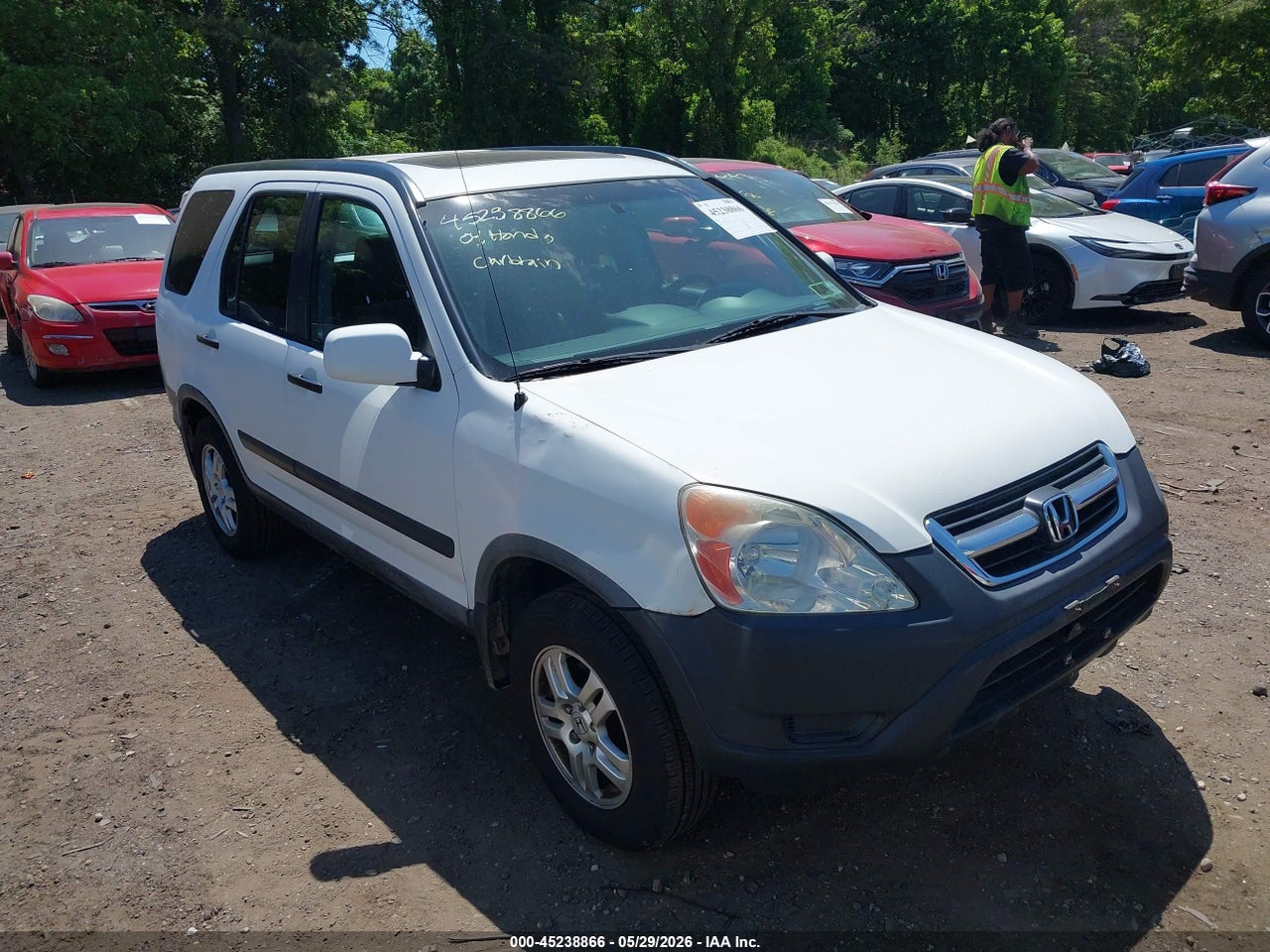 JHLRD78834C****** · 2004 HONDA CR-V EX