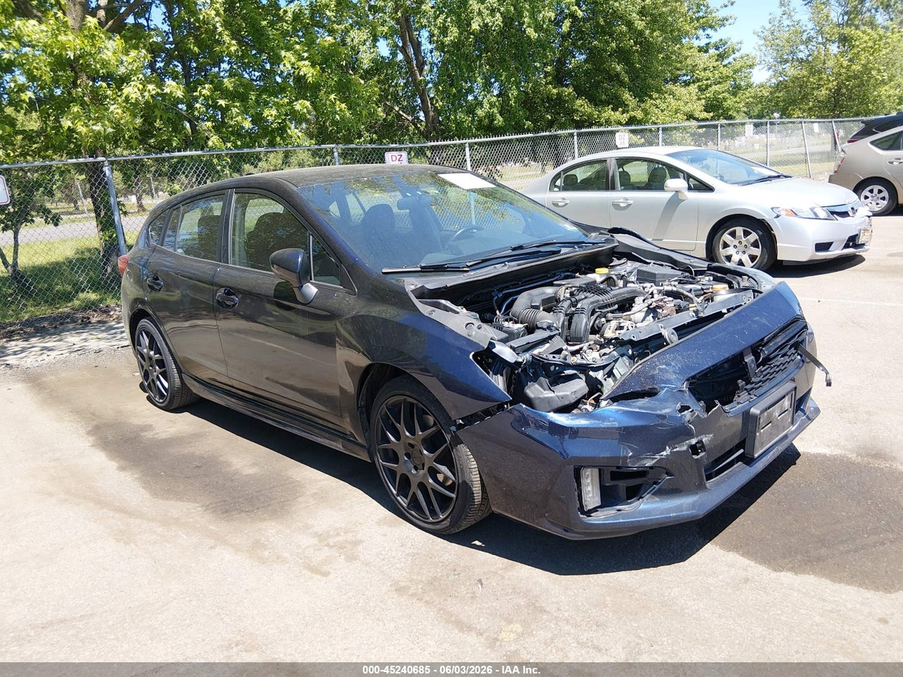 4S3GTAJ66K1****** · 2019 SUBARU IMPREZA 2.0I SPORT