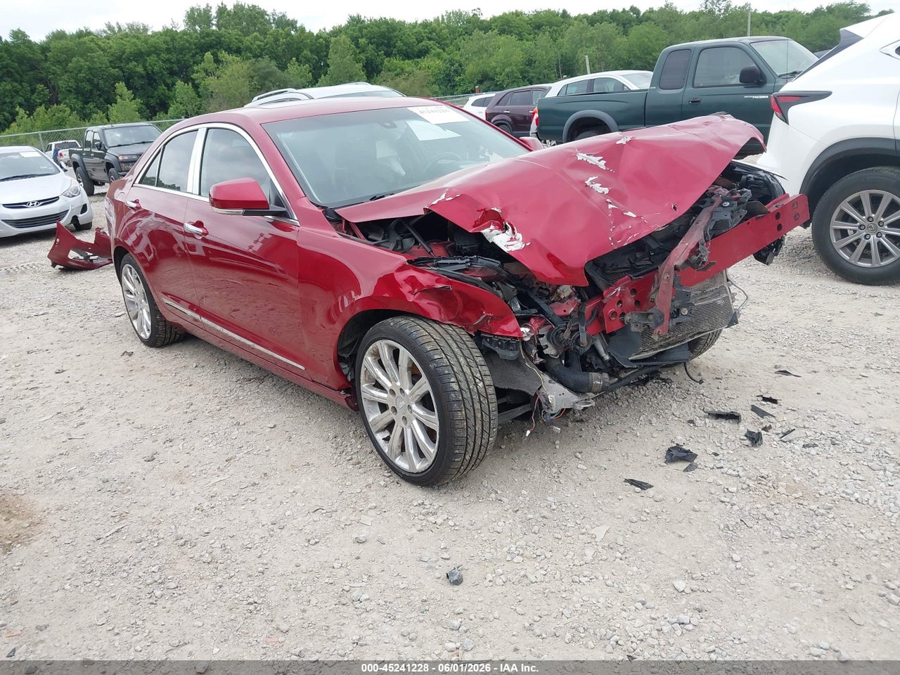 1G6AH5RXXF0****** · 2015 CADILLAC ATS LUXURY