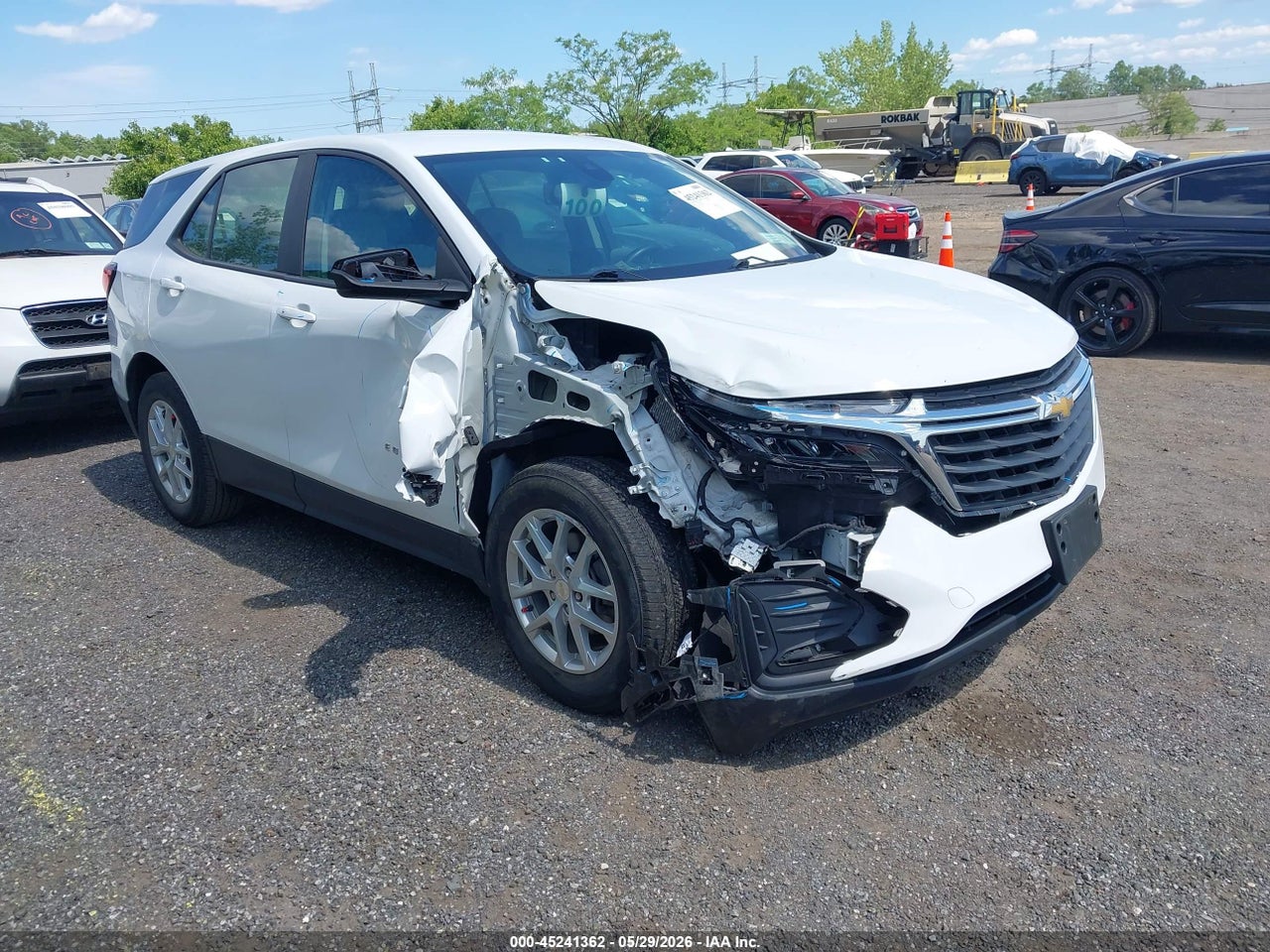3GNAXSEV1NS****** · 2022 CHEVROLET EQUINOX AWD LS
