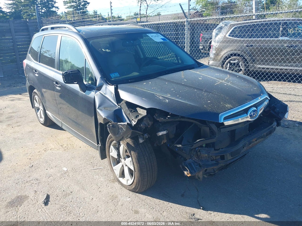 JF2SJAHC8FH****** · 2015 SUBARU FORESTER 2.5I LIMITED