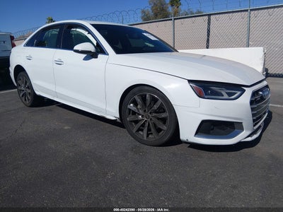 WAUABAF44NA****** · 2022 AUDI A4 PREMIUM 40 TFSI QUATTRO S TRONIC
