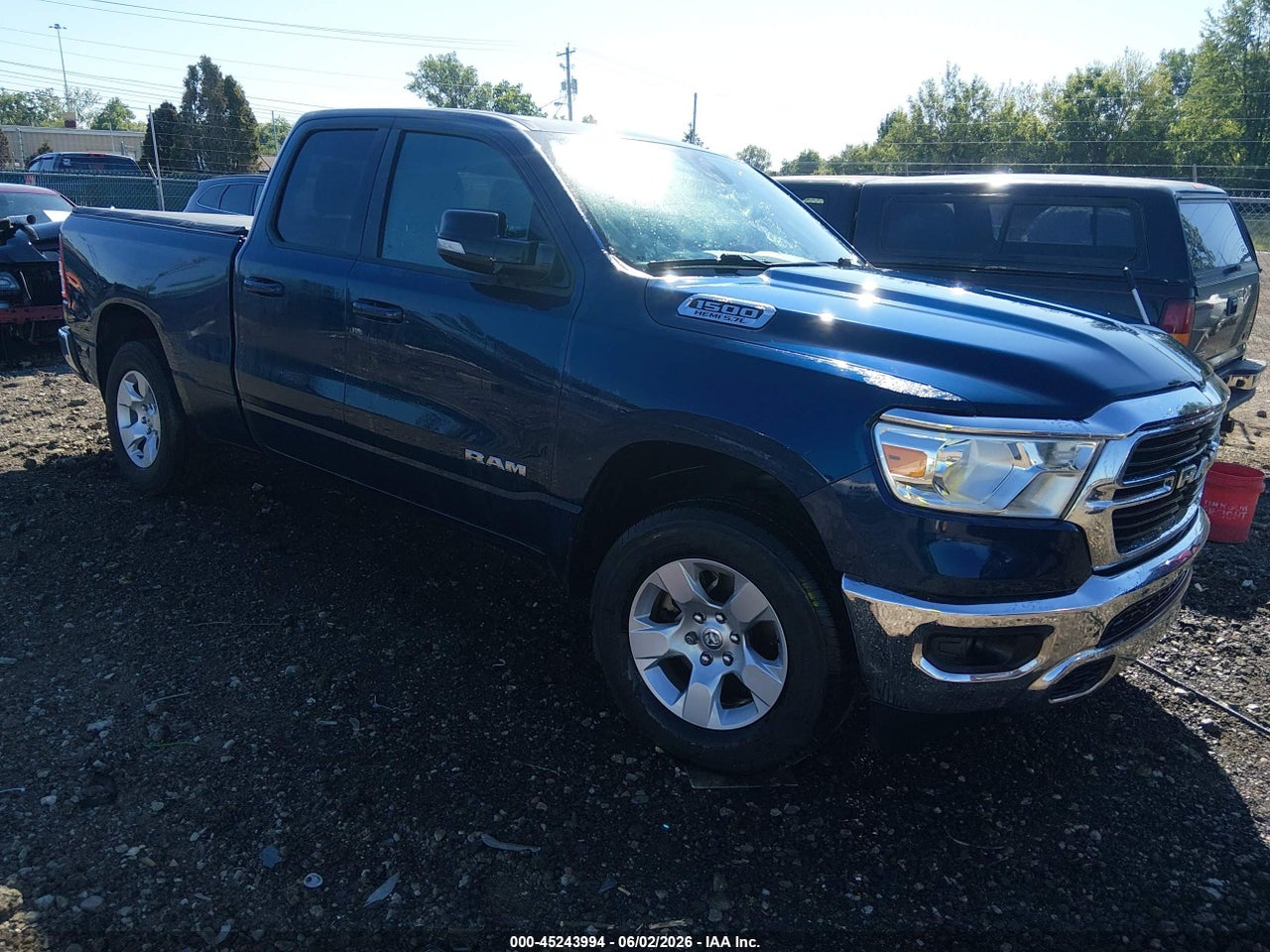 1C6SRFBT1MN****** · 2021 RAM 1500 BIG HORN  4X4 6'4 BOX