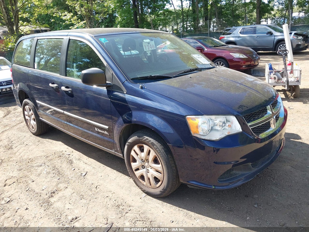 2C4RDGBG1FR****** · 2015 DODGE GRAND CARAVAN AMERICAN VALUE PKG