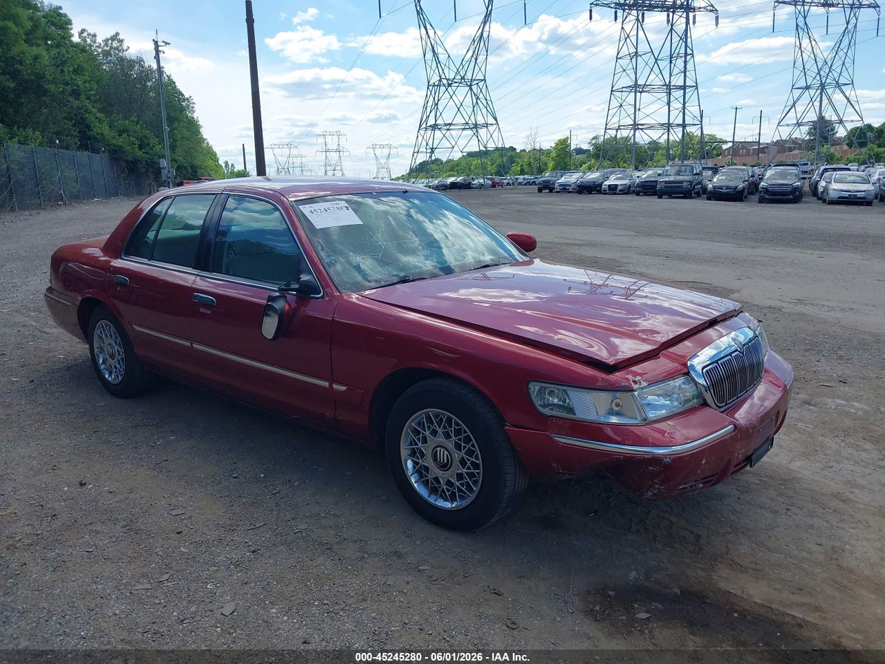 2MEFM74W11X****** · 2001 MERCURY GRAND MARQUIS GS