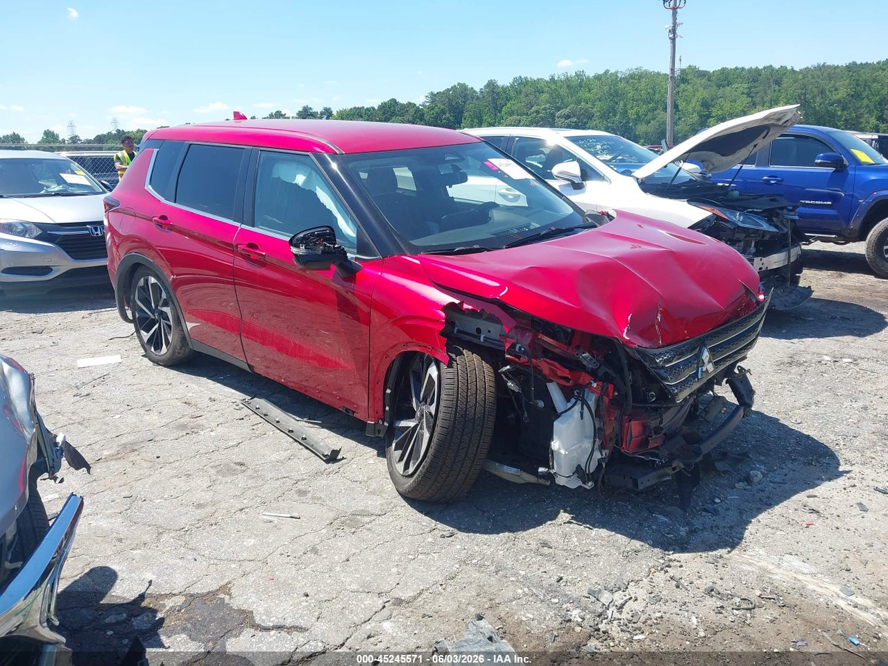 JA4J3VA85RZ****** · 2024 MITSUBISHI OUTLANDER SE 2.5 2WD/SE BLACK EDITION S-AWC/SE BLACK EDITION W/PANO ROOF S-AWC
