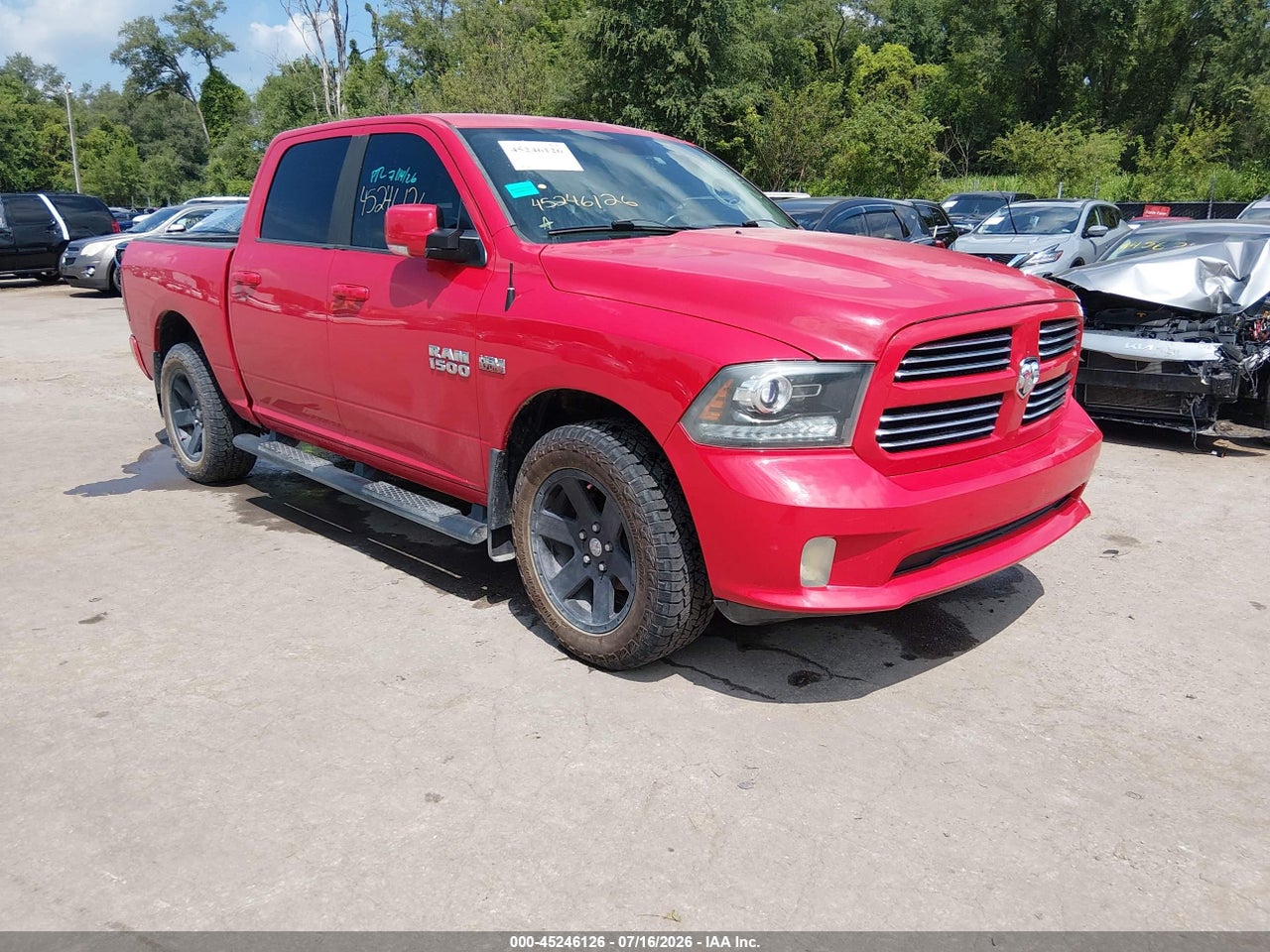 1C6RR7MT7ES****** · 2014 RAM 1500 SPORT