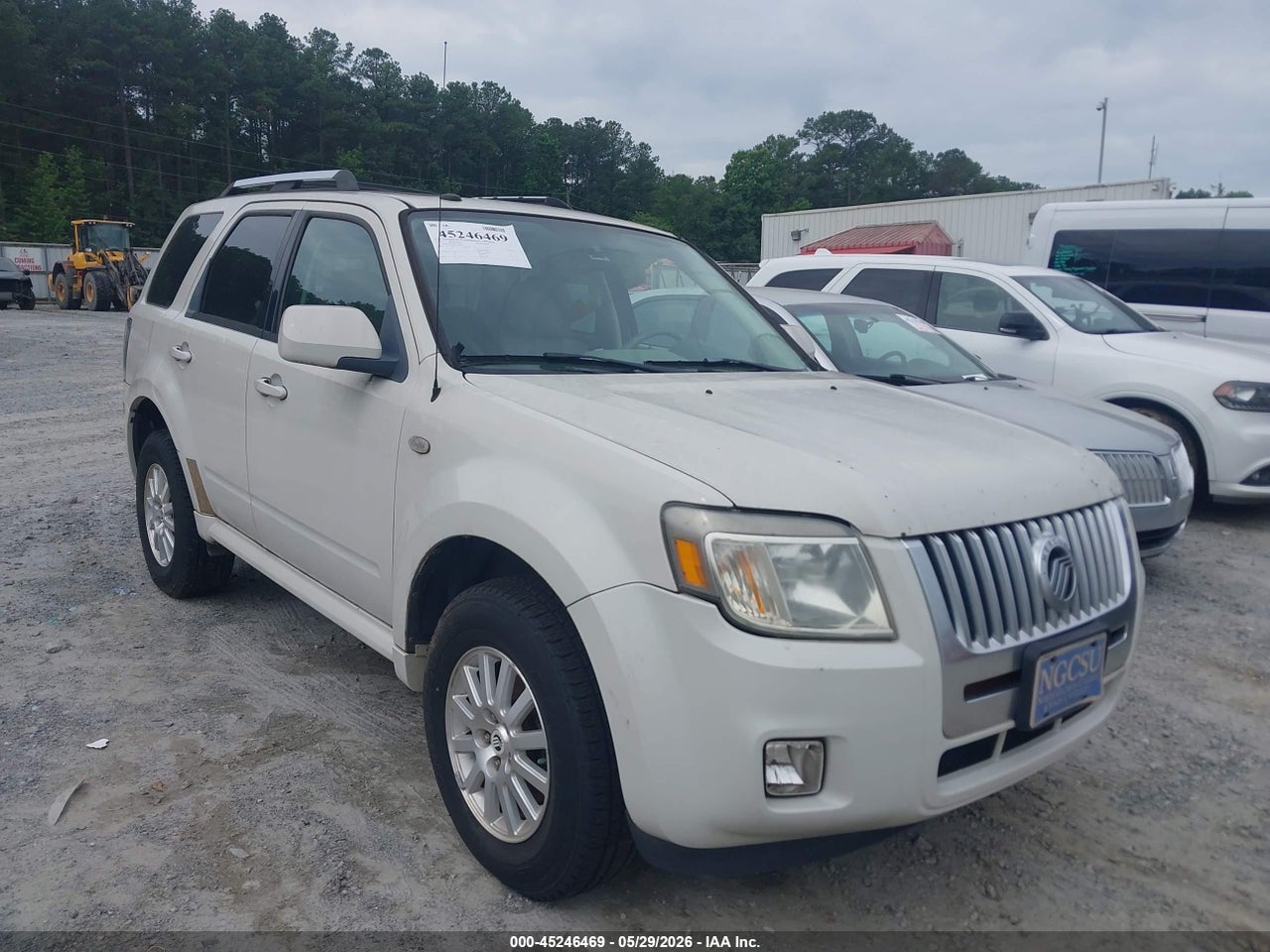 4M2CU87G89K****** · 2009 MERCURY MARINER PREMIER V6