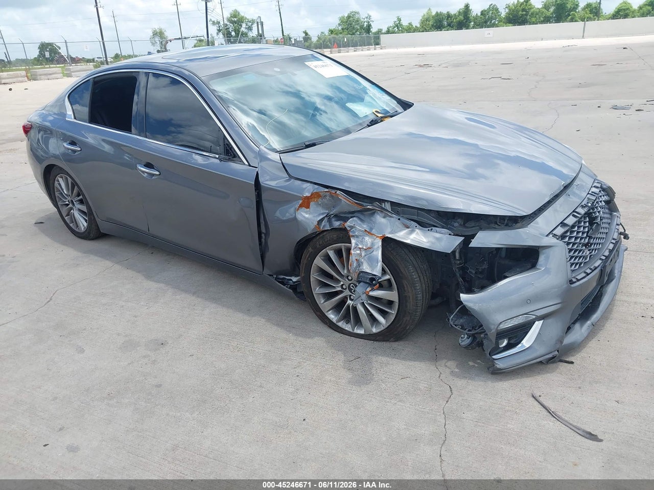JN1EV7BR1MM****** · 2021 INFINITI Q50 LUXE AWD
