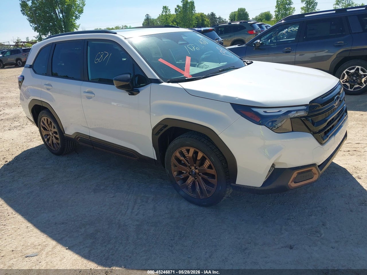4S4SLDF62T3****** · 2026 SUBARU FORESTER SPORT