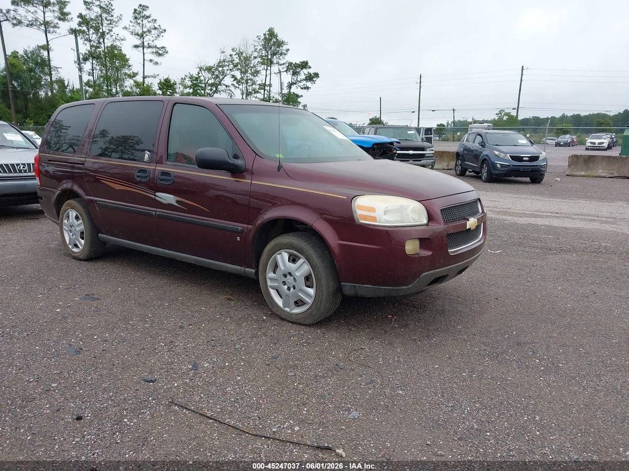 1GNDV23LX6D****** · 2006 CHEVROLET UPLANDER LS