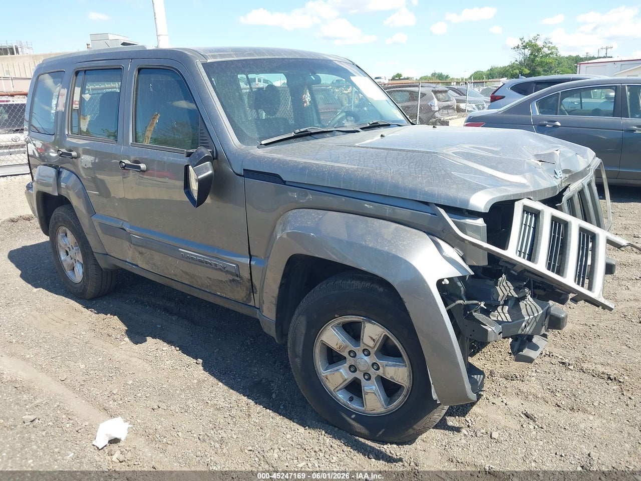 1C4PJMAK3CW****** · 2012 JEEP LIBERTY SPORT