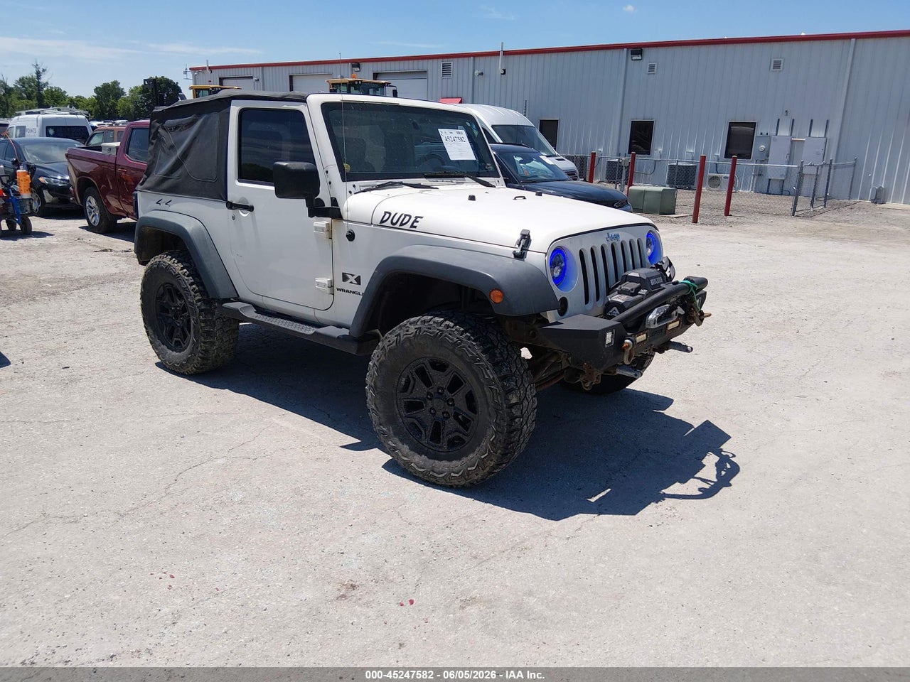 1J4FA241X7L****** · 2007 JEEP WRANGLER X