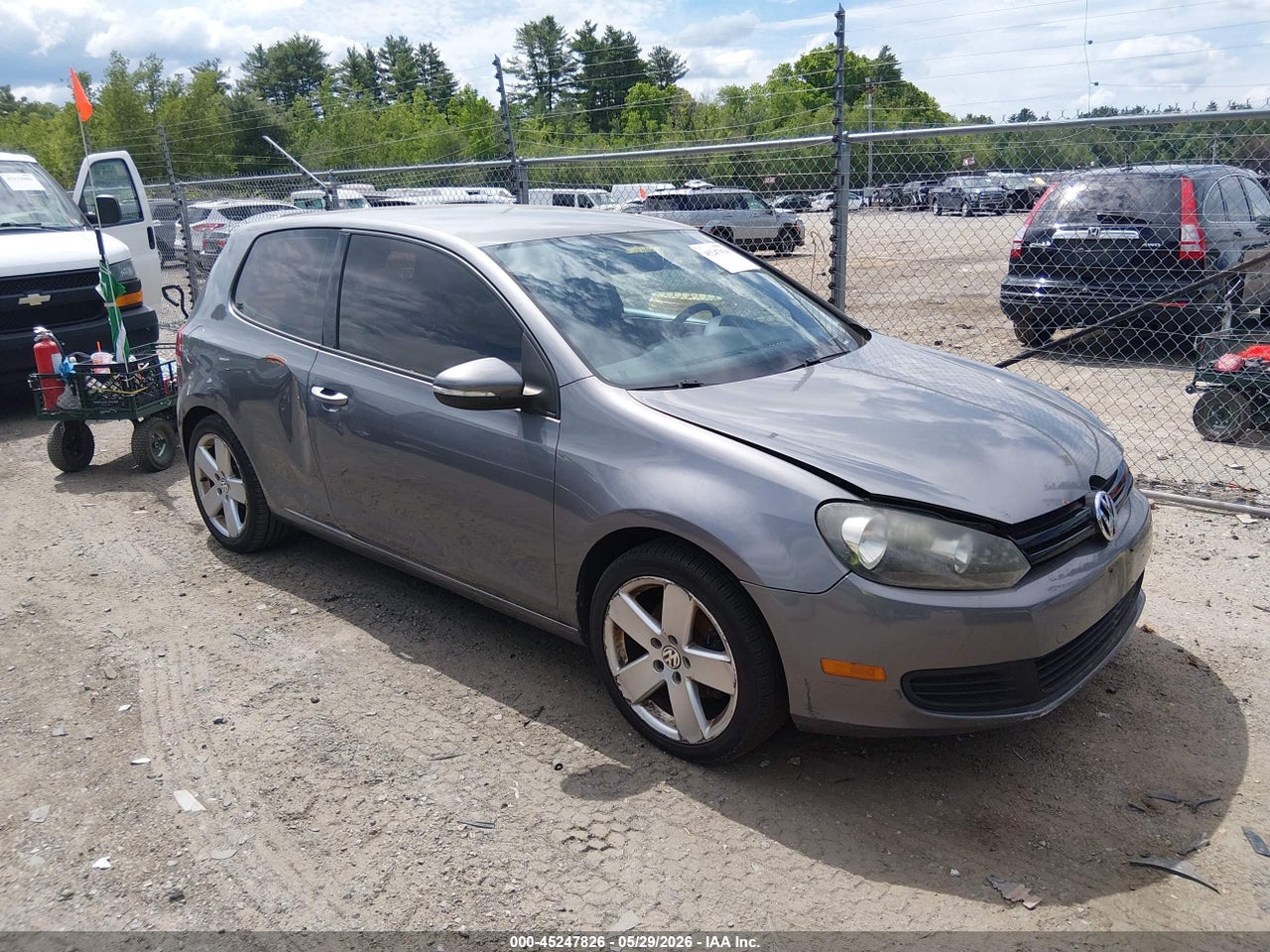 WVWAA7AJXBW****** · 2011 VOLKSWAGEN GOLF 2.5L 2-DOOR