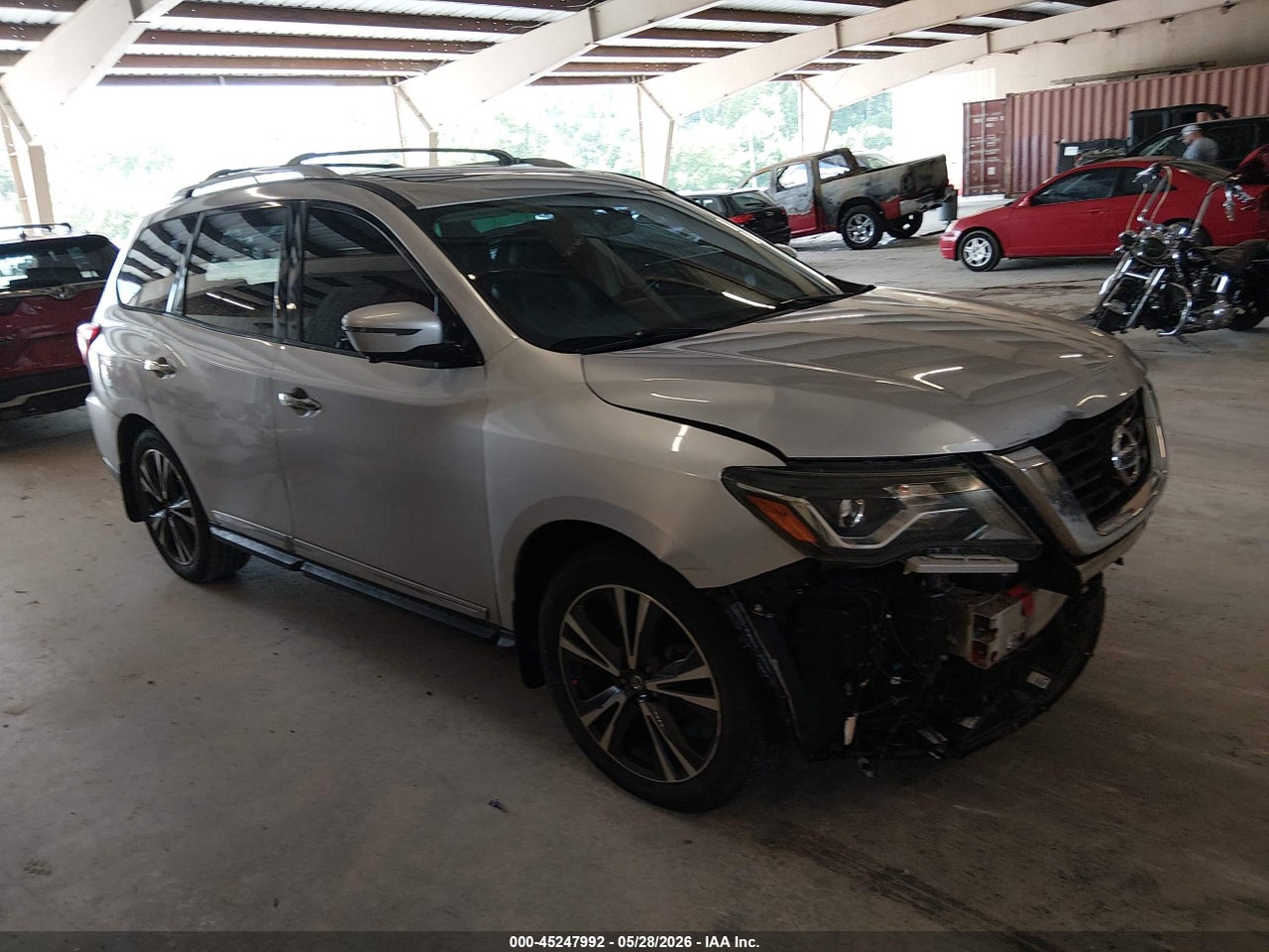 5N1DR2MNXHC****** · 2017 NISSAN PATHFINDER PLATINUM