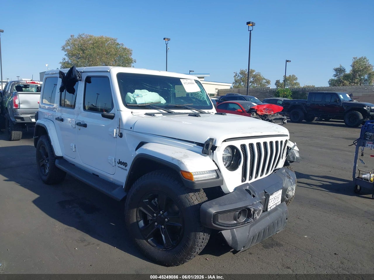 1C4HJXEN5MW****** · 2021 JEEP WRANGLER UNLIMITED SAHARA ALTITUDE 4X4
