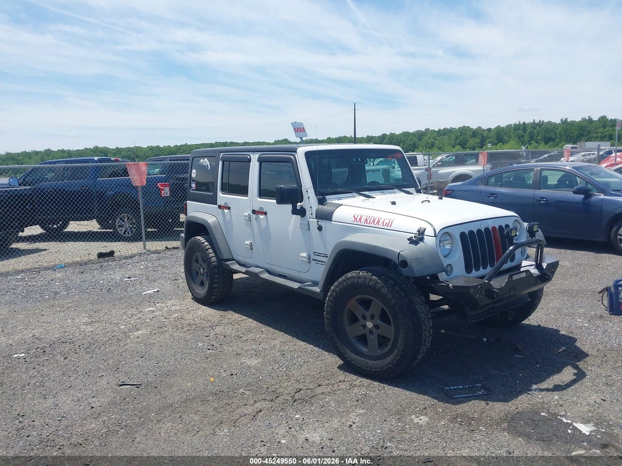 1C4BJWDG3FL****** · 2015 JEEP WRANGLER UNLIMITED SPORT