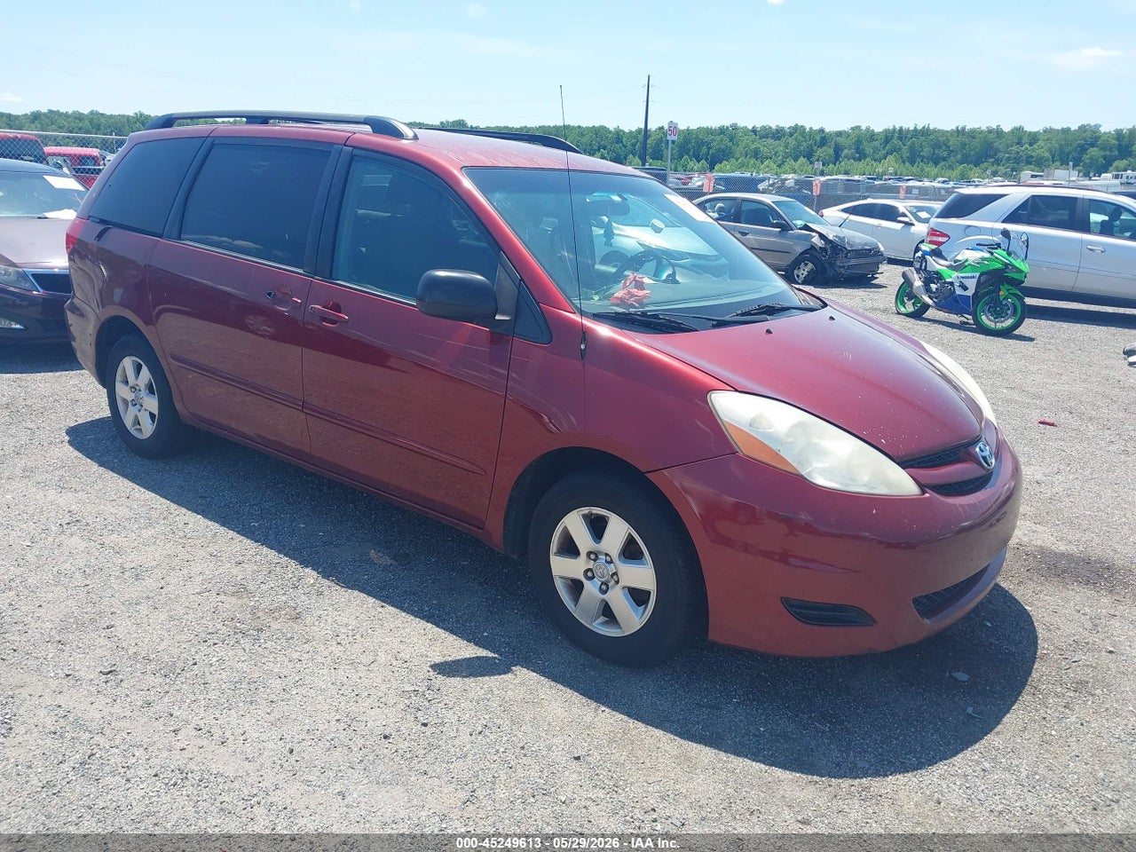 5TDZK23C78S****** · 2008 TOYOTA SIENNA LE