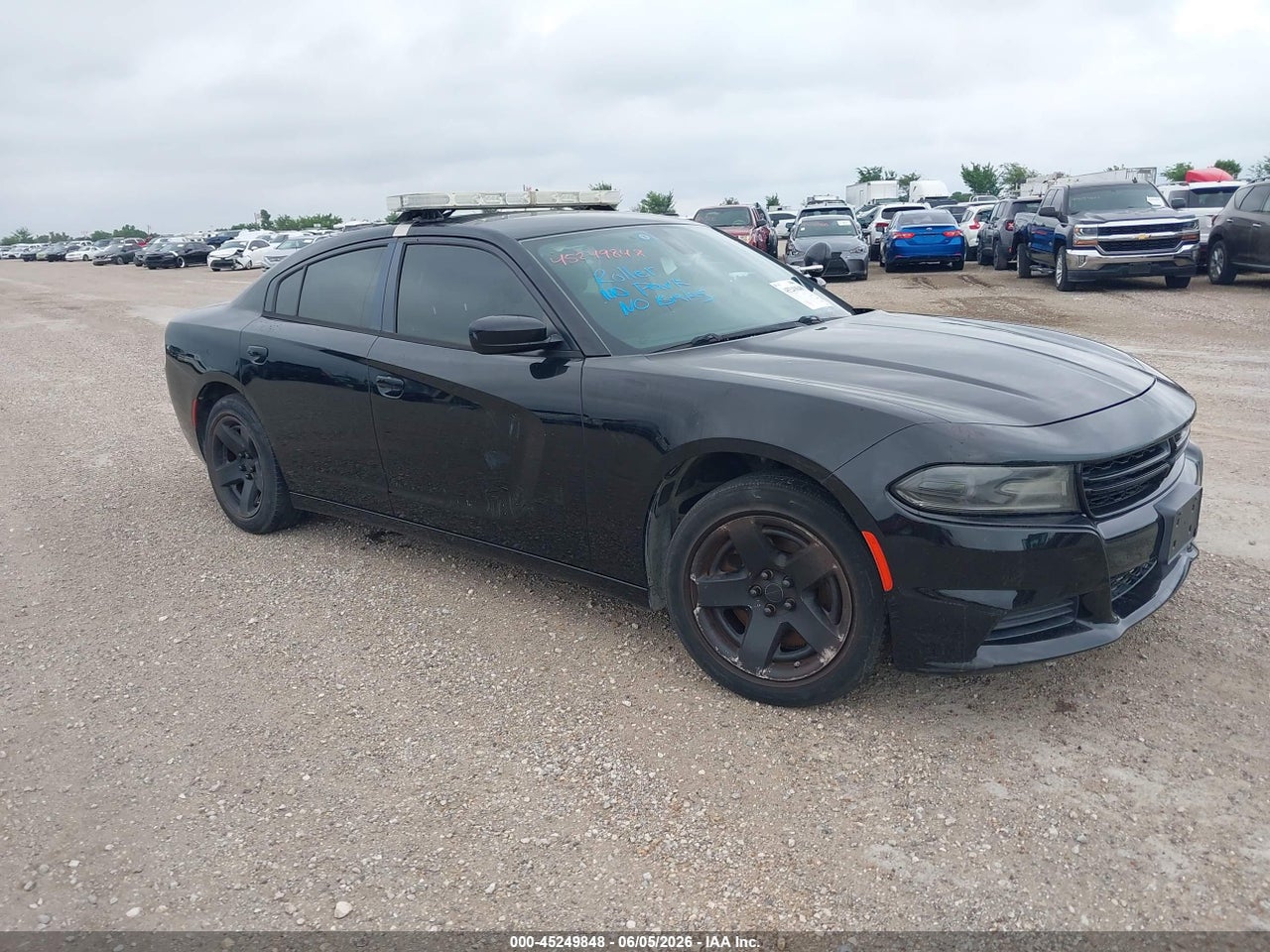 2C3CDXAT0GH****** · 2016 DODGE CHARGER POLICE