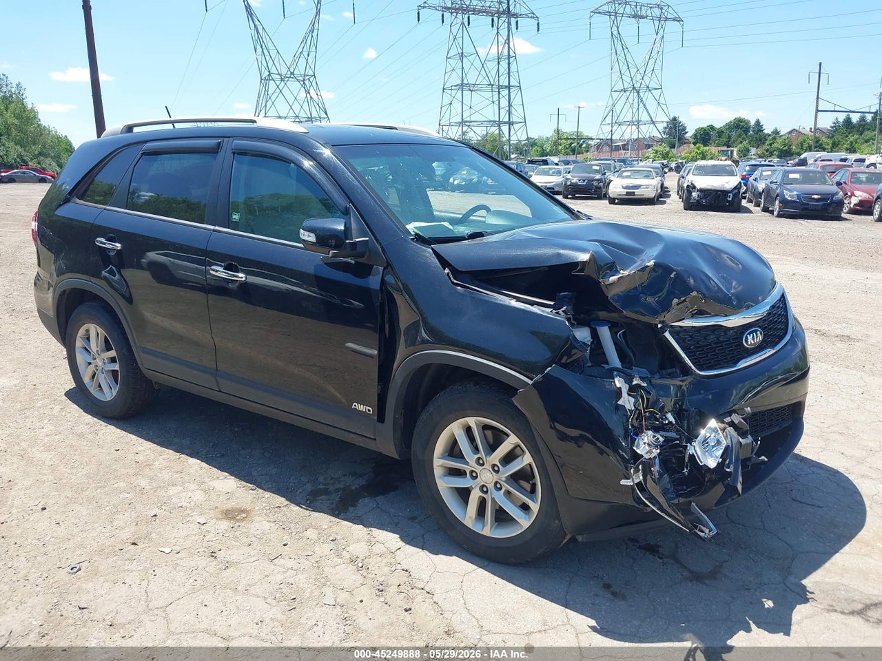5XYKTDA68FG****** · 2015 KIA SORENTO LX