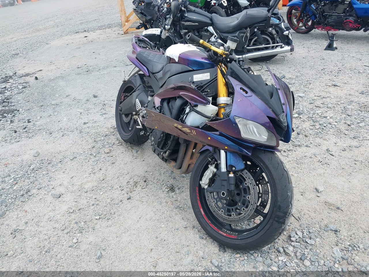 JYARJ12E07A****** · 2007 YAMAHA YZFR6 L