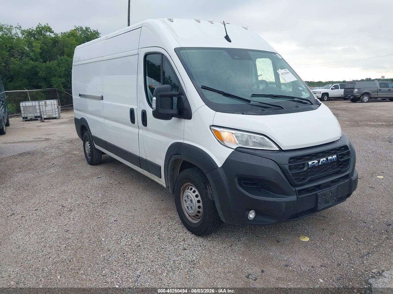 3C6LRVDG4RE****** · 2024 RAM PROMASTER 2500 TRADESMAN HIGH ROOF 159 WB W/PASS SEAT