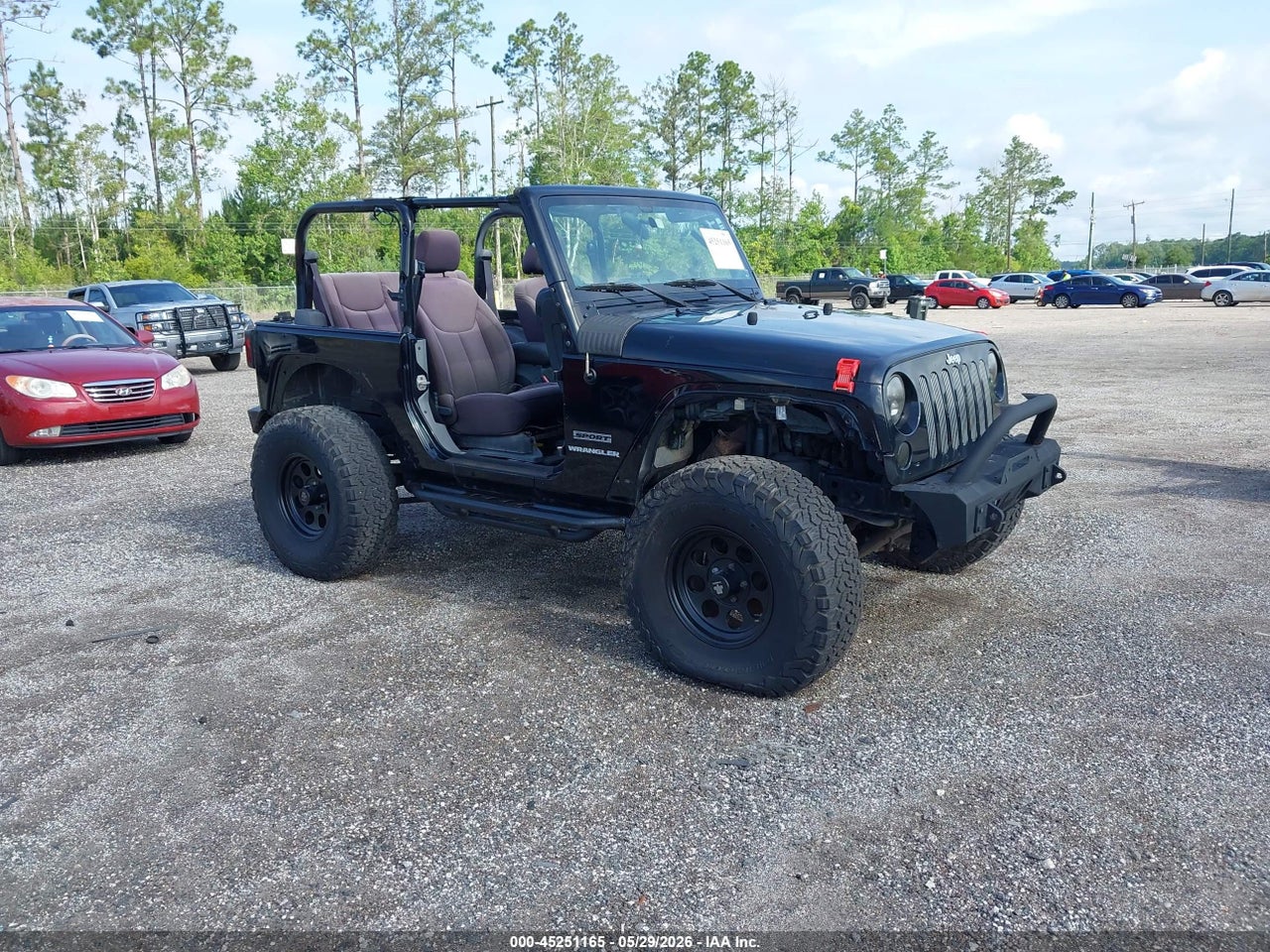 1C4AJWAG1DL****** · 2013 JEEP WRANGLER SPORT