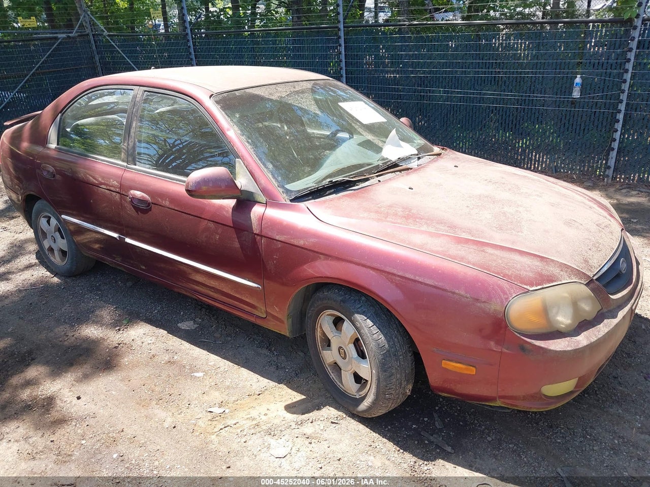 KNAFB161725****** · 2002 KIA SPECTRA GS/GSX