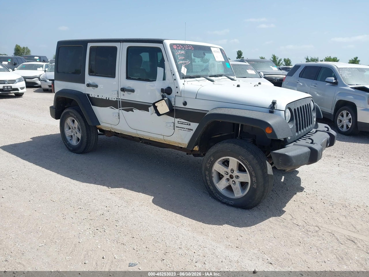 1C4BJWDG3JL****** · 2018 JEEP WRANGLER JK UNLIMITED SPORT S 4X4