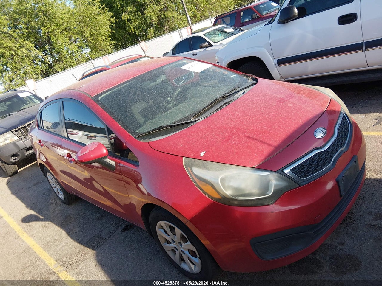 KNADN4A31D6****** · 2013 KIA RIO EX