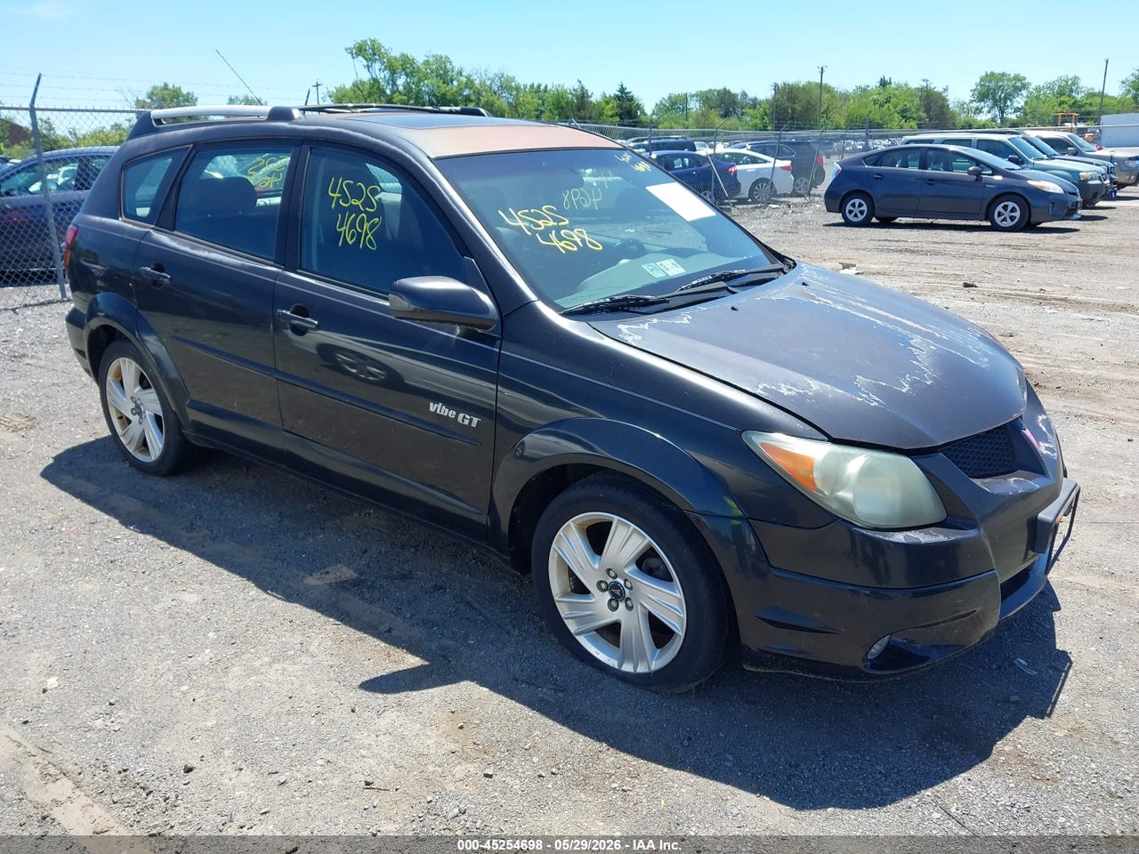 5Y2SN62L74Z****** · 2004 PONTIAC VIBE GT