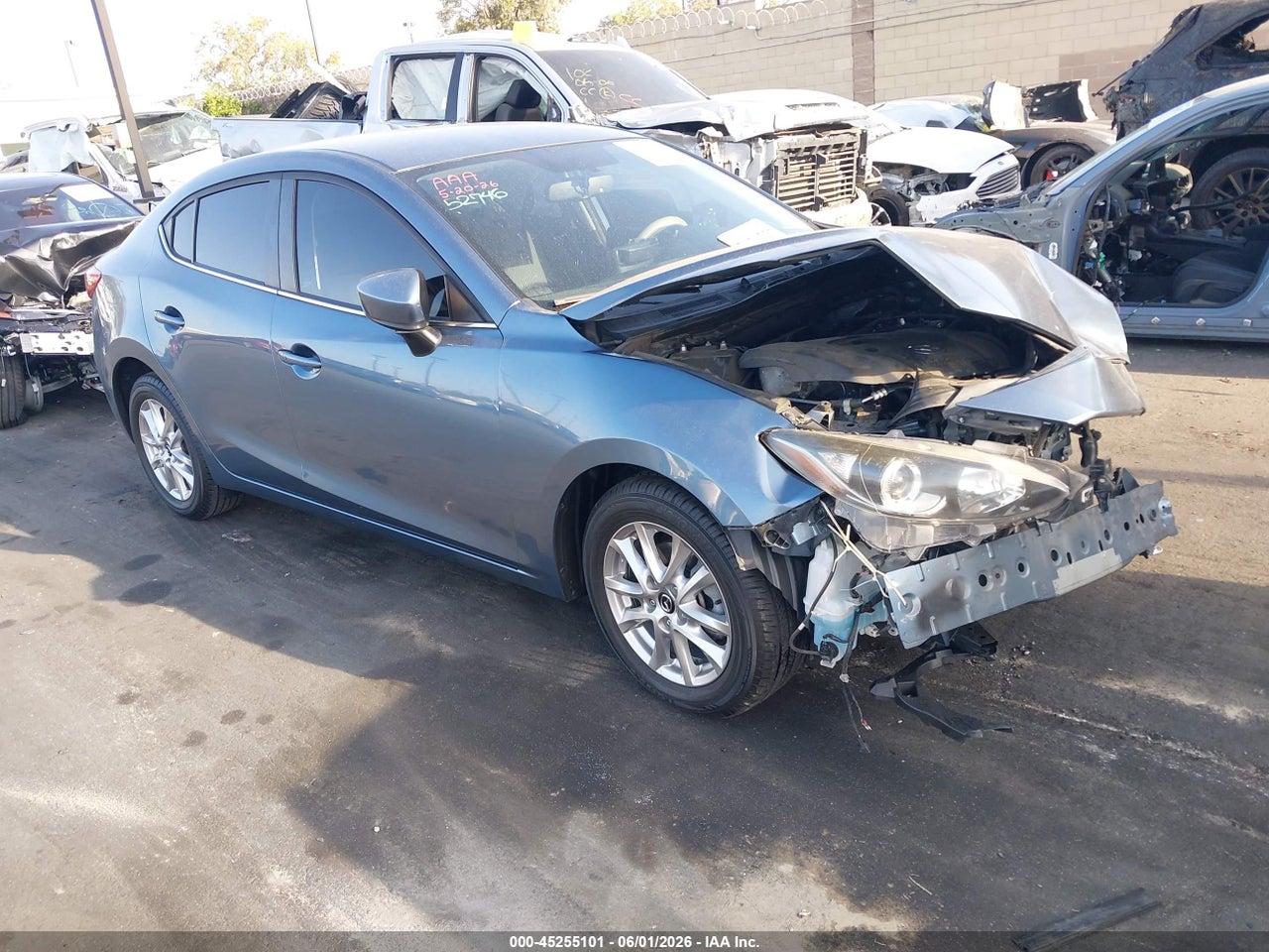JM1BM1V7XF1****** · 2015 MAZDA MAZDA3 I TOURING