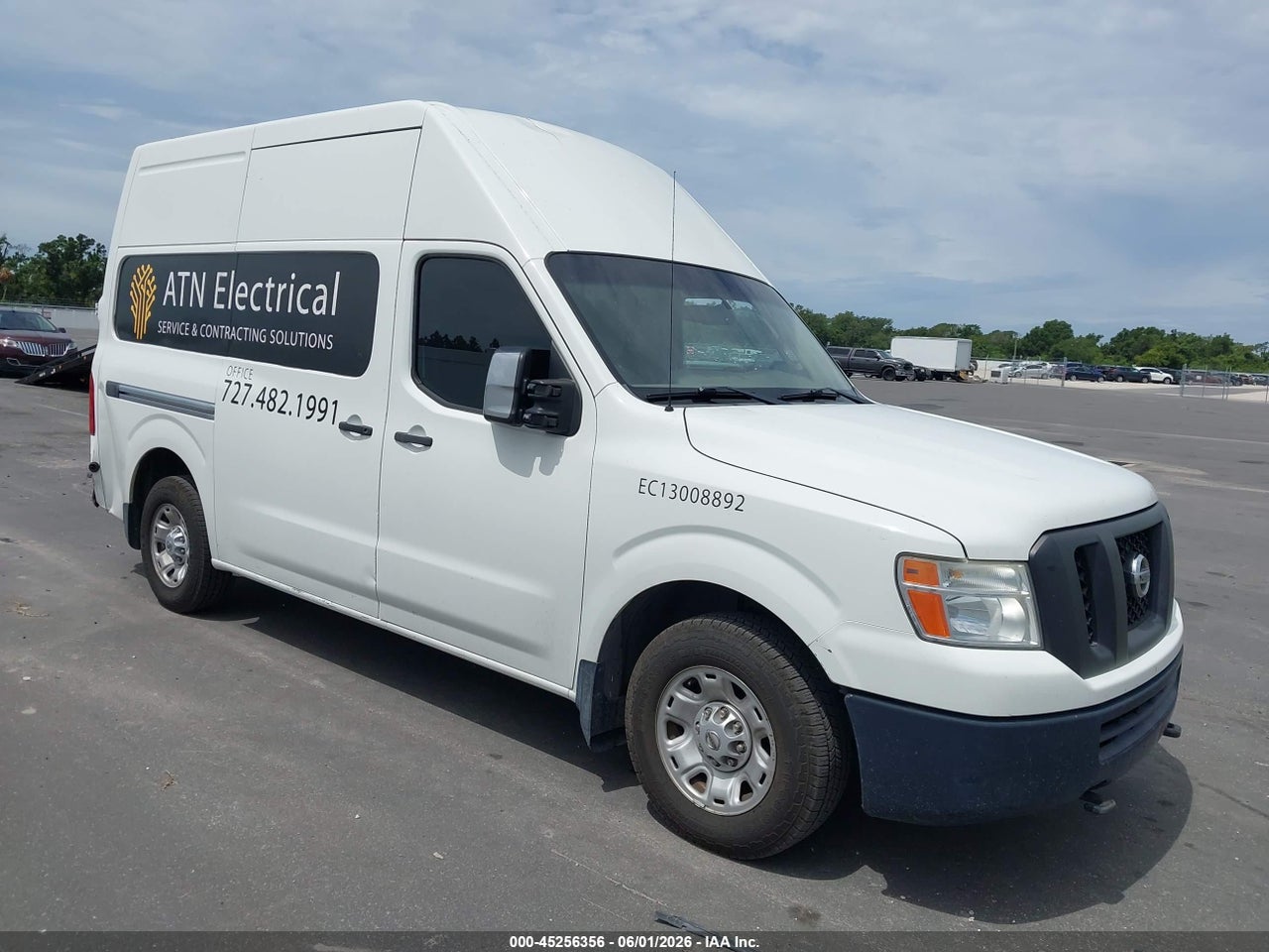 1N6AF0LX7FN****** · 2015 NISSAN NV CARGO NV3500 HD SV V8