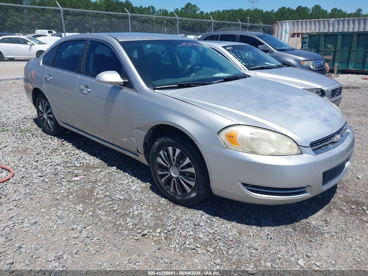 2G1WS553889****** · 2008 CHEVROLET IMPALA POLICE