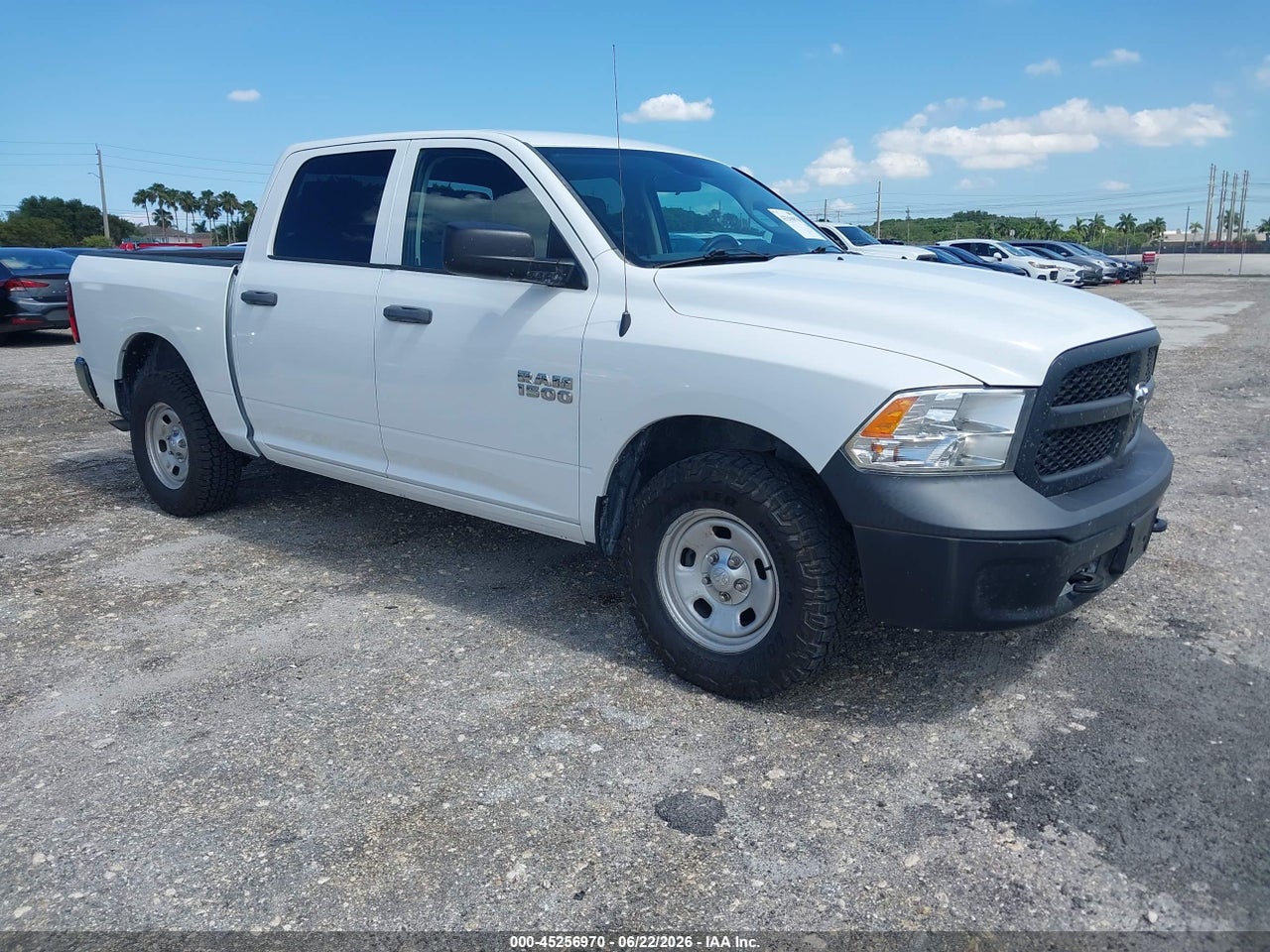 1C6RR7KG6HS****** · 2017 RAM 1500 TRADESMAN  4X4 5'7 BOX