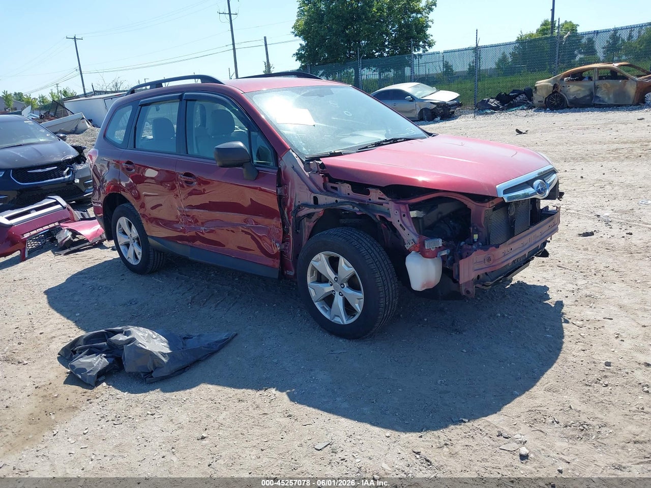 JF2SJABC6FH****** · 2015 SUBARU FORESTER 2.5I