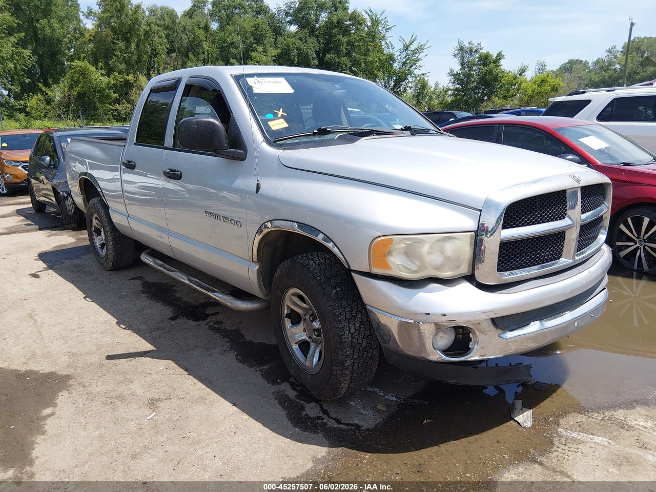 1D7HA18N03S****** · 2003 DODGE RAM 1500 SLT/LARAMIE/ST