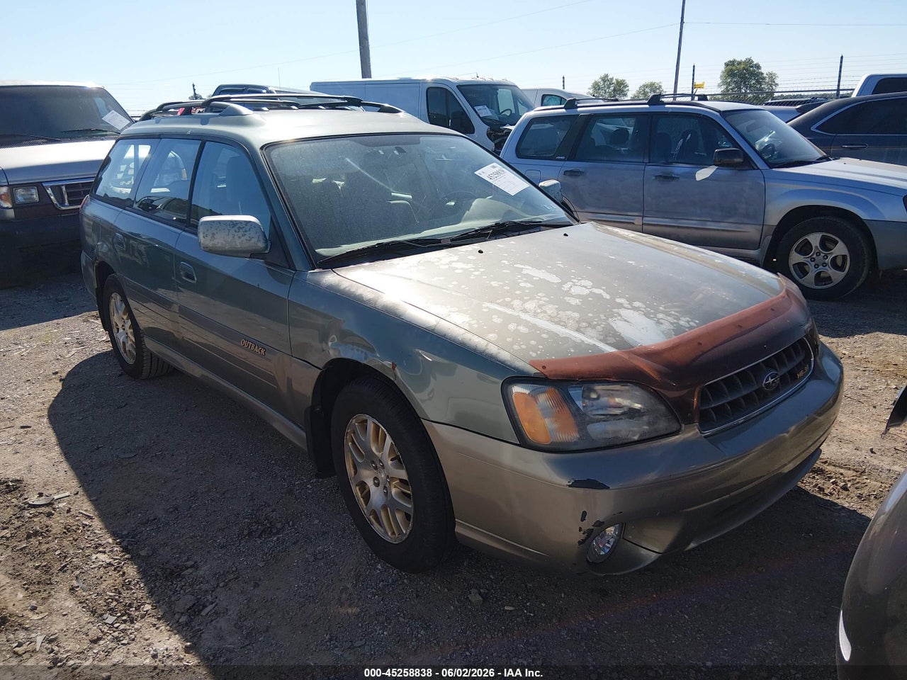 4S3BH895X37****** · 2003 SUBARU OUTBACK H6-3.0