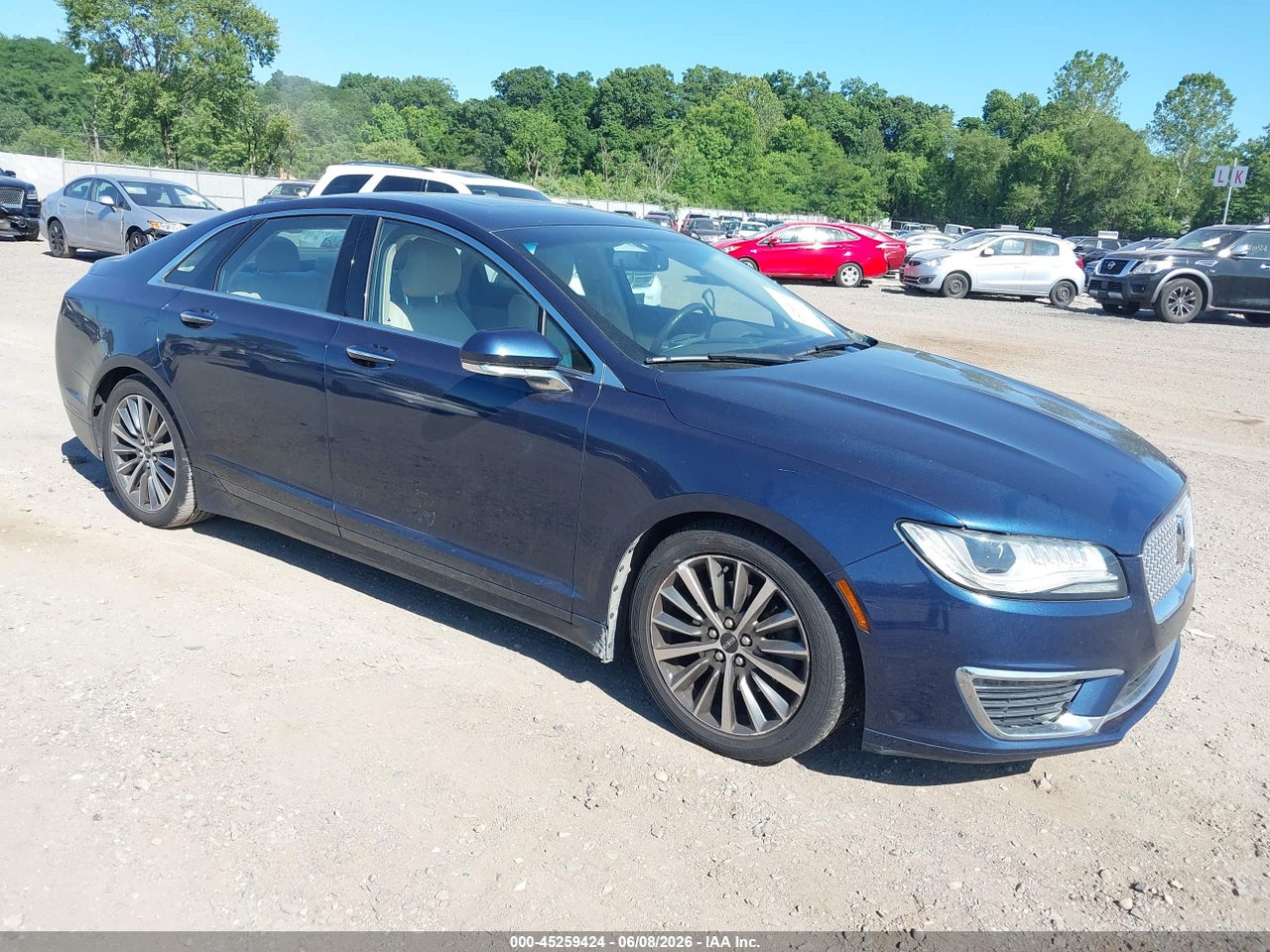 3LN6L5D97HR****** · 2017 LINCOLN MKZ SELECT