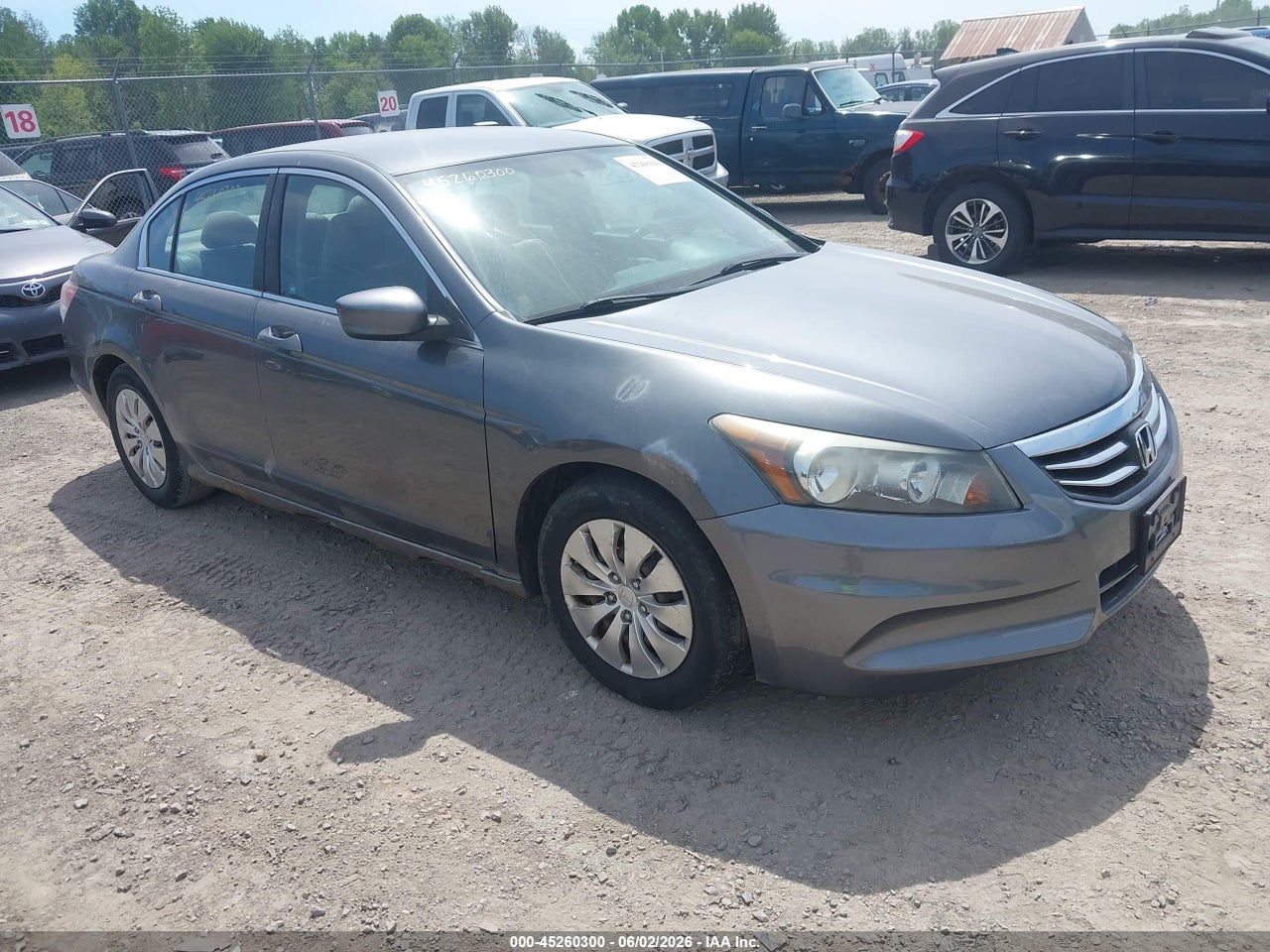 1HGCP2F35CA****** · 2012 HONDA ACCORD 2.4 LX