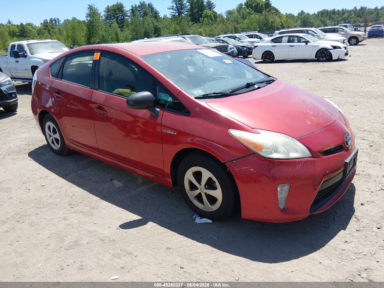 JTDKN3DUXD1****** · 2013 TOYOTA PRIUS TWO