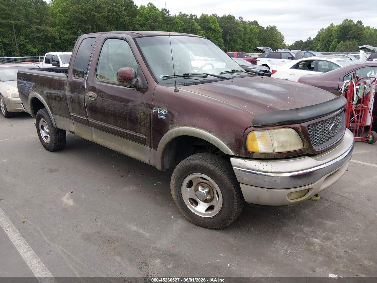1FTRX18L61N****** · 2001 FORD F-150 LARIAT/XL/XLT