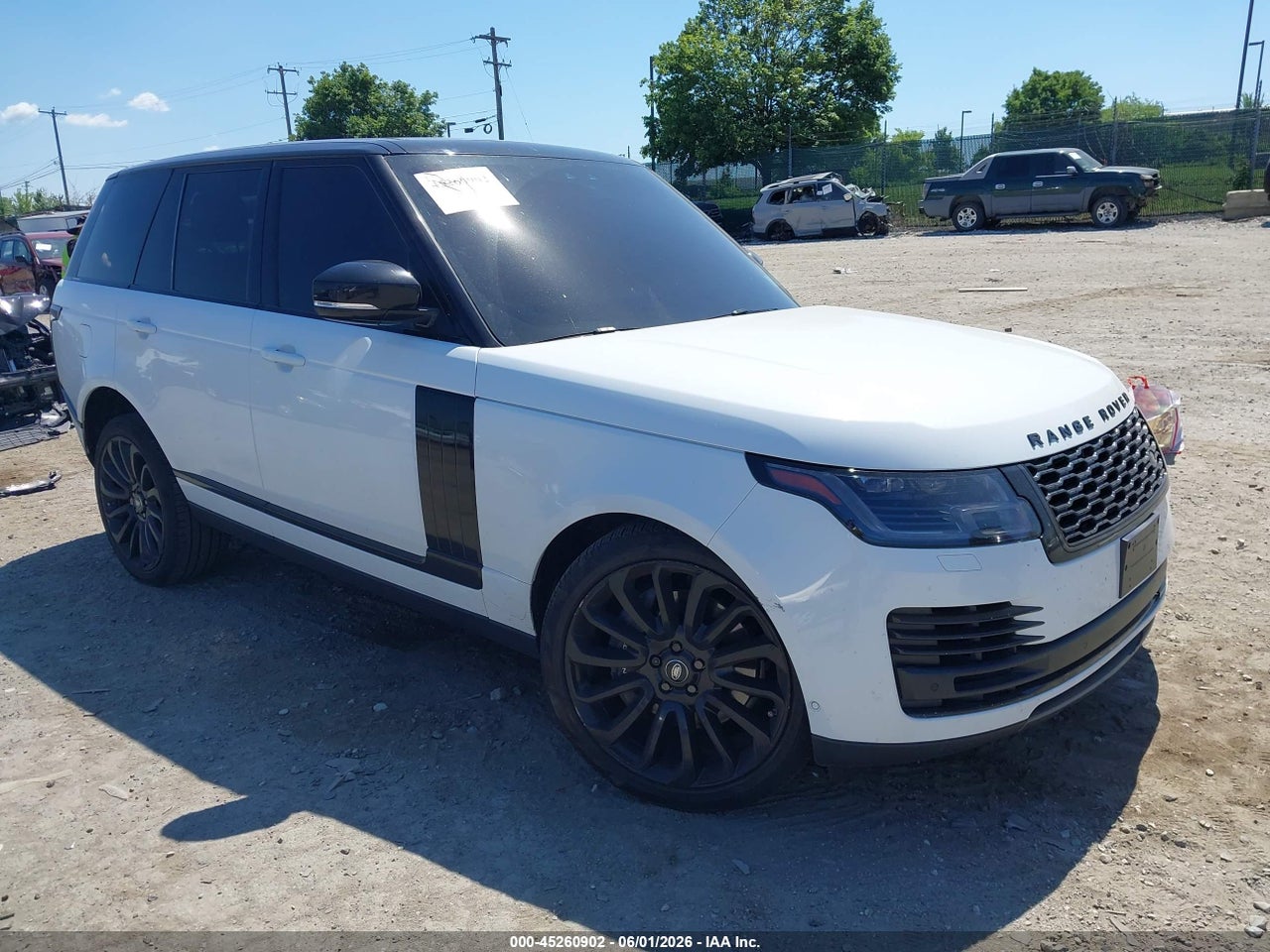 SALGS2SV6KA****** · 2019 LAND ROVER RANGE ROVER 3.0L V6 SUPERCHARGED HSE