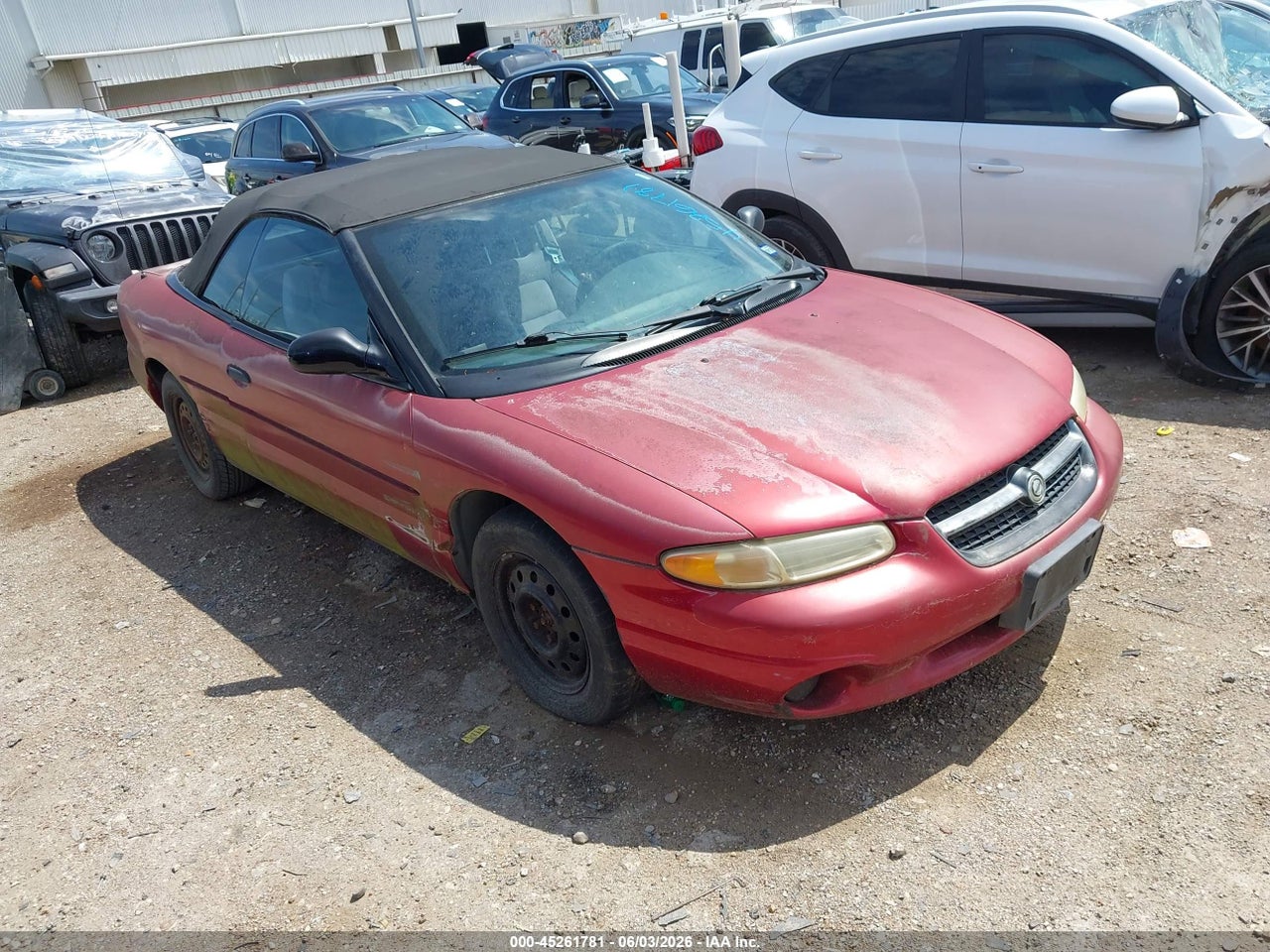 3C3EL45H1WT****** · 1998 CHRYSLER SEBRING JX