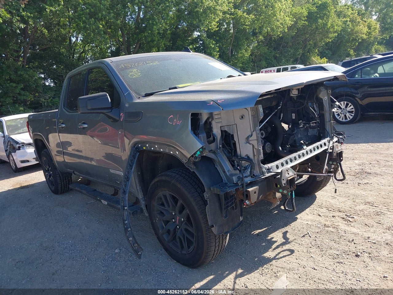 1GTR9GEK8MZ****** · 2021 GMC SIERRA 1500 4WD  STANDARD BOX ELEVATION