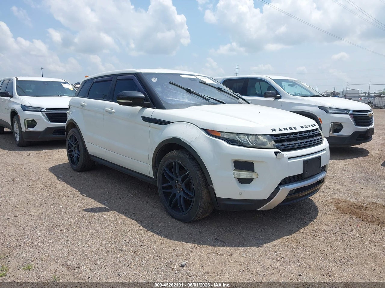SALVT2BG8CH****** · 2012 LAND ROVER RANGE ROVER EVOQUE PURE PLUS